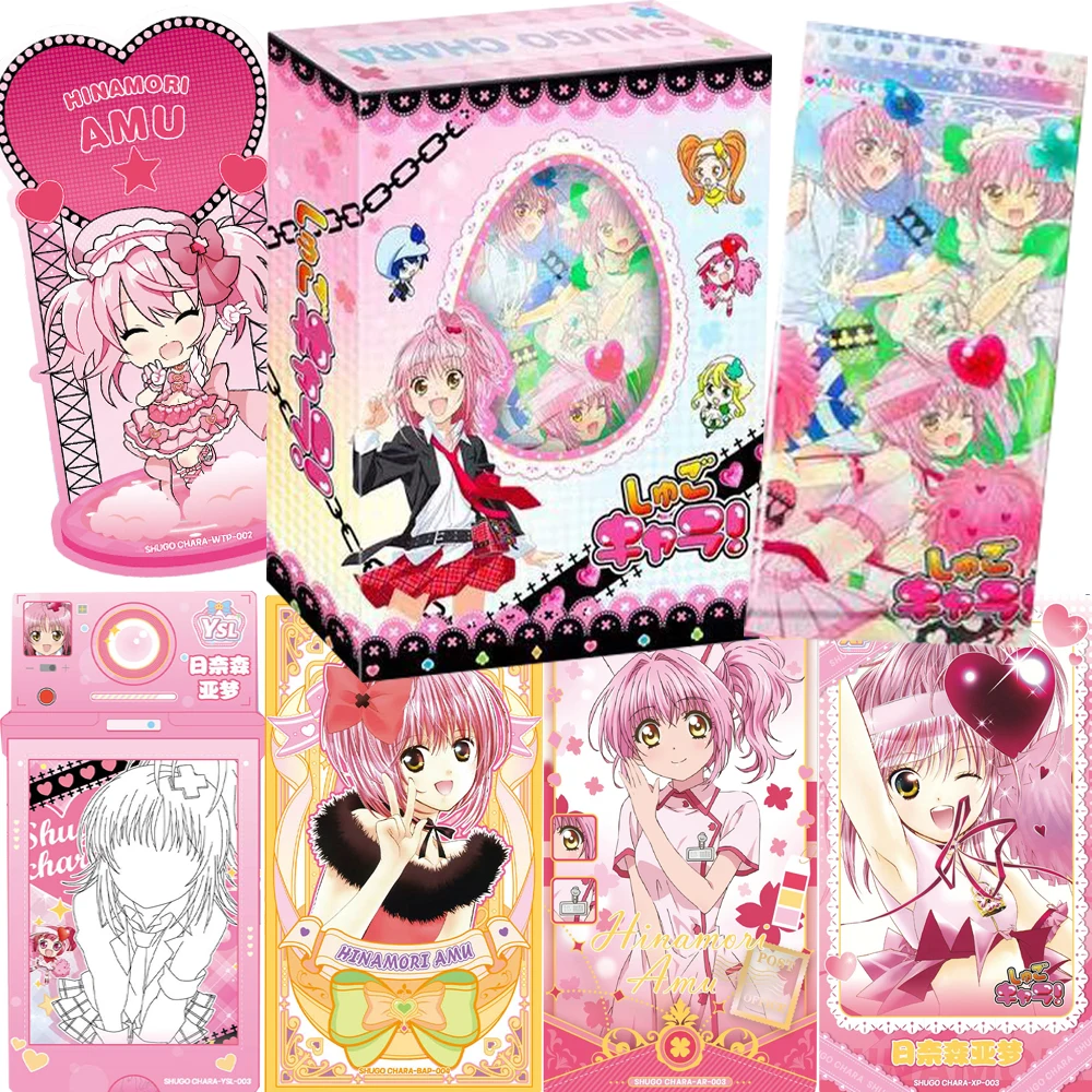 

Shugo Chara Anime Collection Cards Hinamori Amu Fujisaki Nagihiko Exotic Charm Unique Design Exquisite Enamel Cards Hobby Gift