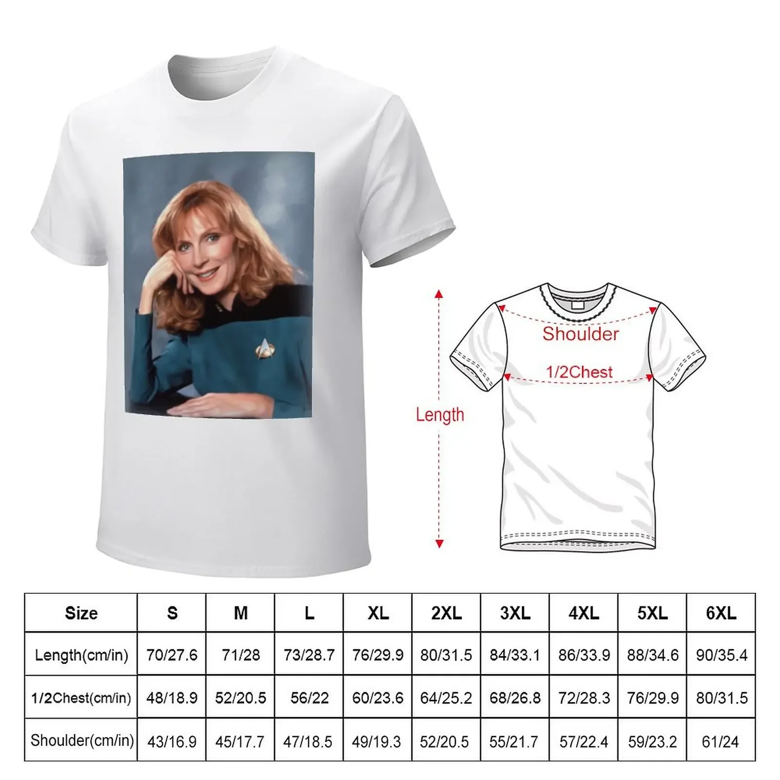 Gates McFadden, Actress T-Shirt Blouse summer top animal prinfor boys tees T-shirt men