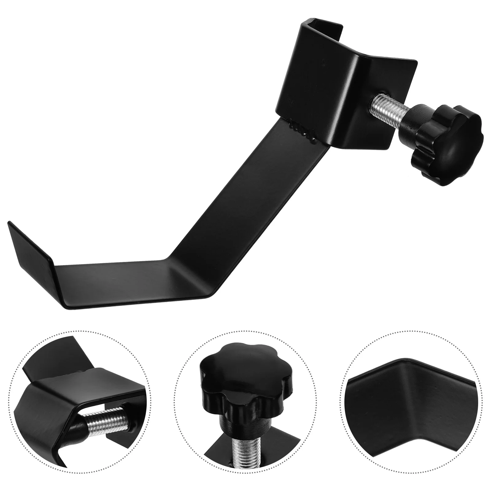 

Guitar Accessory Hanger Adjustable Headphone Stand Headset Holder Cable Organizer Metal Headphone Mount