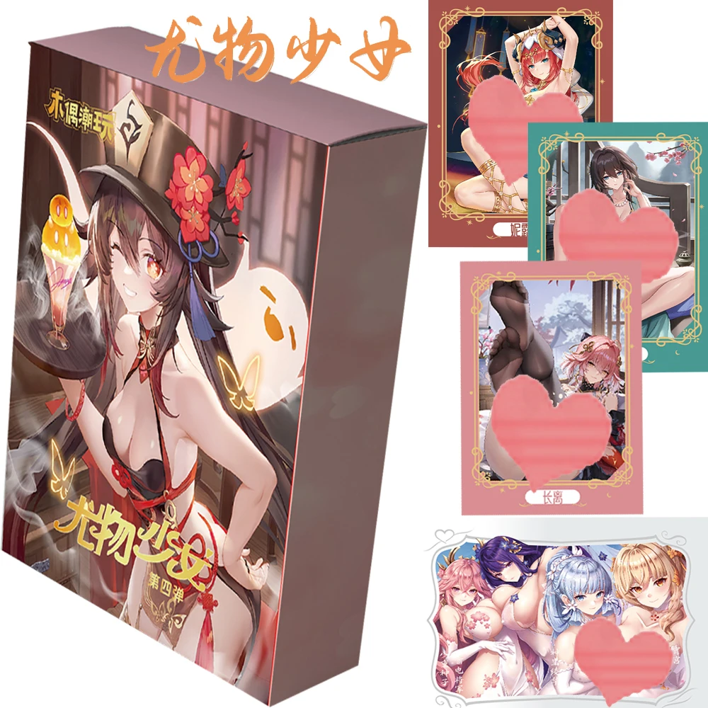 

Beautiful Girl Goddess Story Card Collection Anime Game Popular Character Ambiguous Temptation Limited Metal Card Kid Hobby Gift