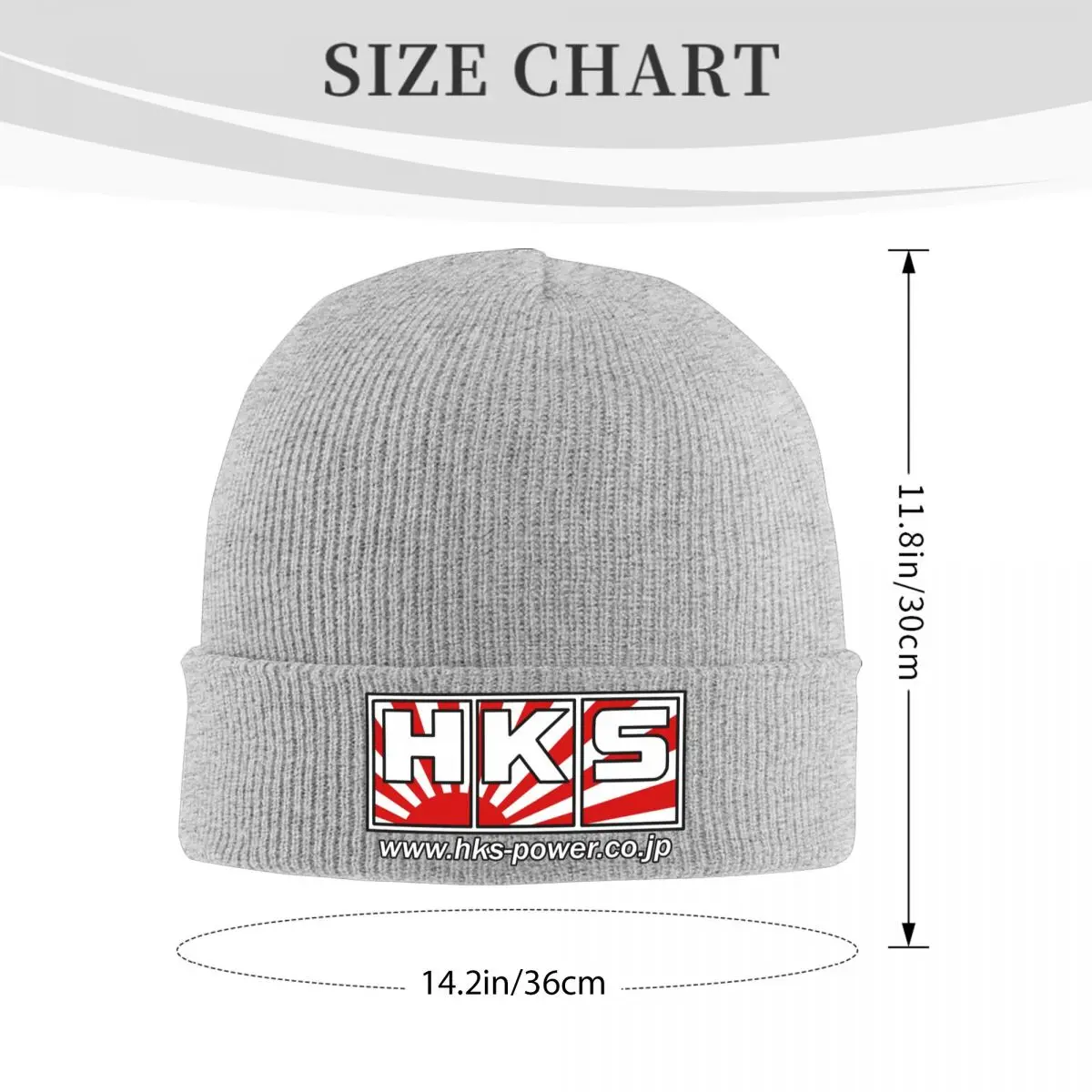 HKS شعار سيارة JDM قبعة محبوكة دافئة الشتاء متماسكة بونيه قبعة Skullies Beanies الهيب هوب قبعات للجنسين