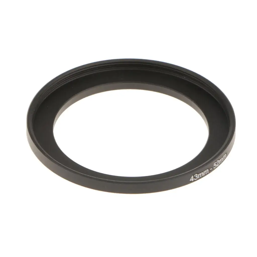 Accessories 43mm-52mm Filter Lens Adapter Converter for DSLR SLR Camera