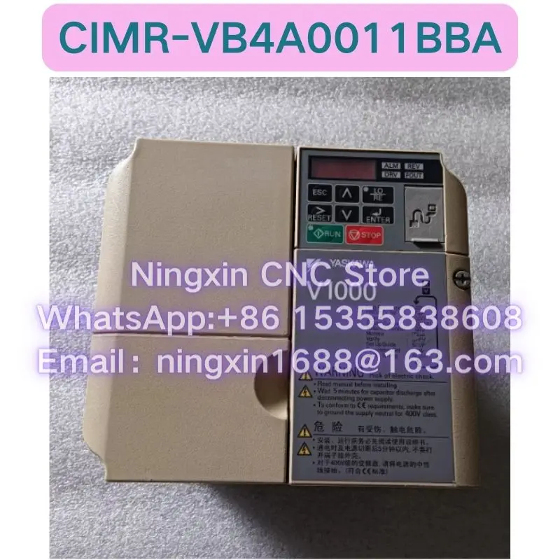 Second-hand CIMR-VB4A0011BBA CIMR VB4A0011BBA Inverter Tested OK