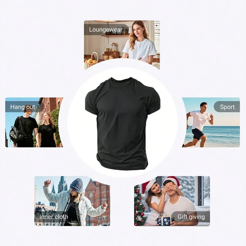 Ducati Corse-Performance Creative Print Men's Fashion Moto T-shirt Casual Tshirts Summer Short Sleeve Tops view 6