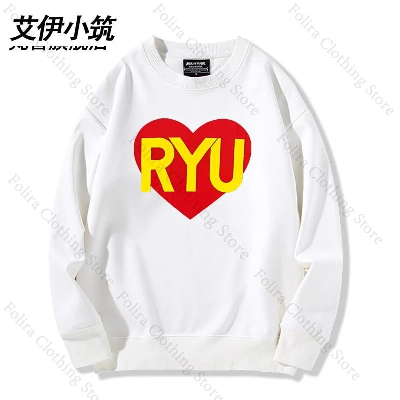 Anime Ace Attorney Series Phoenix Wright Print Hoodie O-neck Pullovers Long Sleeve Tops Autumn Clothes Cosplay Costume Hoodies