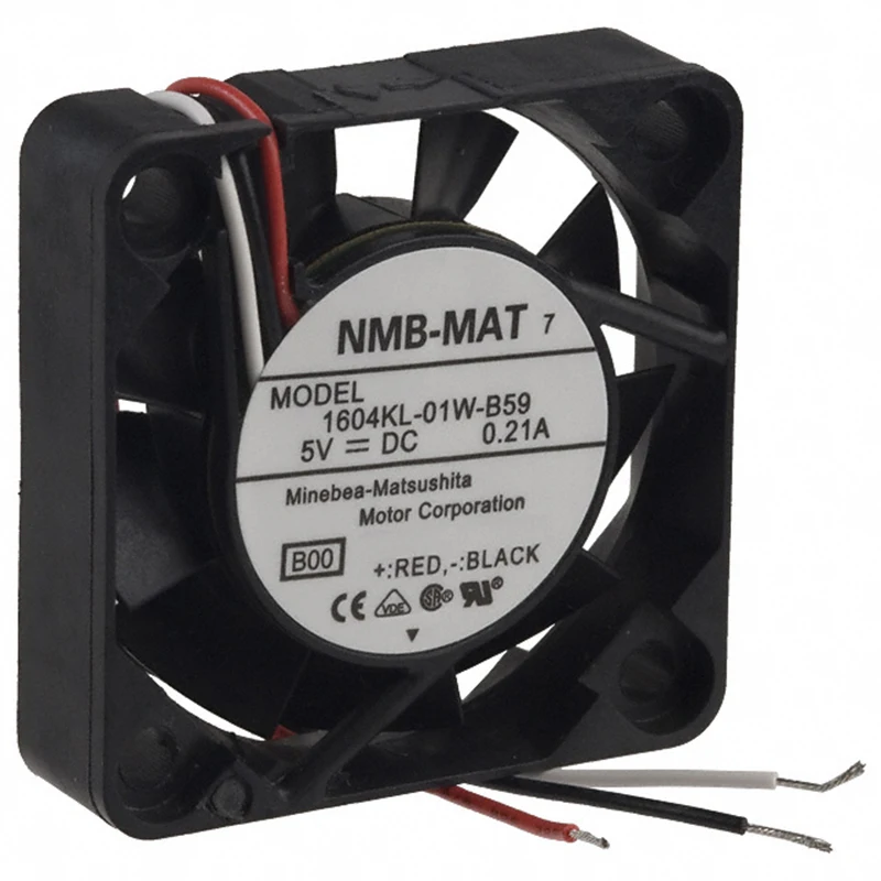 Original 4010 1604KL-01W-B59 DC5V 0.21A 4CM 3-wire switch Heat dissipation fan