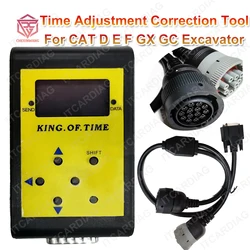 Time Mileage Adjustment Correction Tool For CAT D E F GX GC Excavator Display Screen Hours Change Add Hour Reduce Hour Run Timer