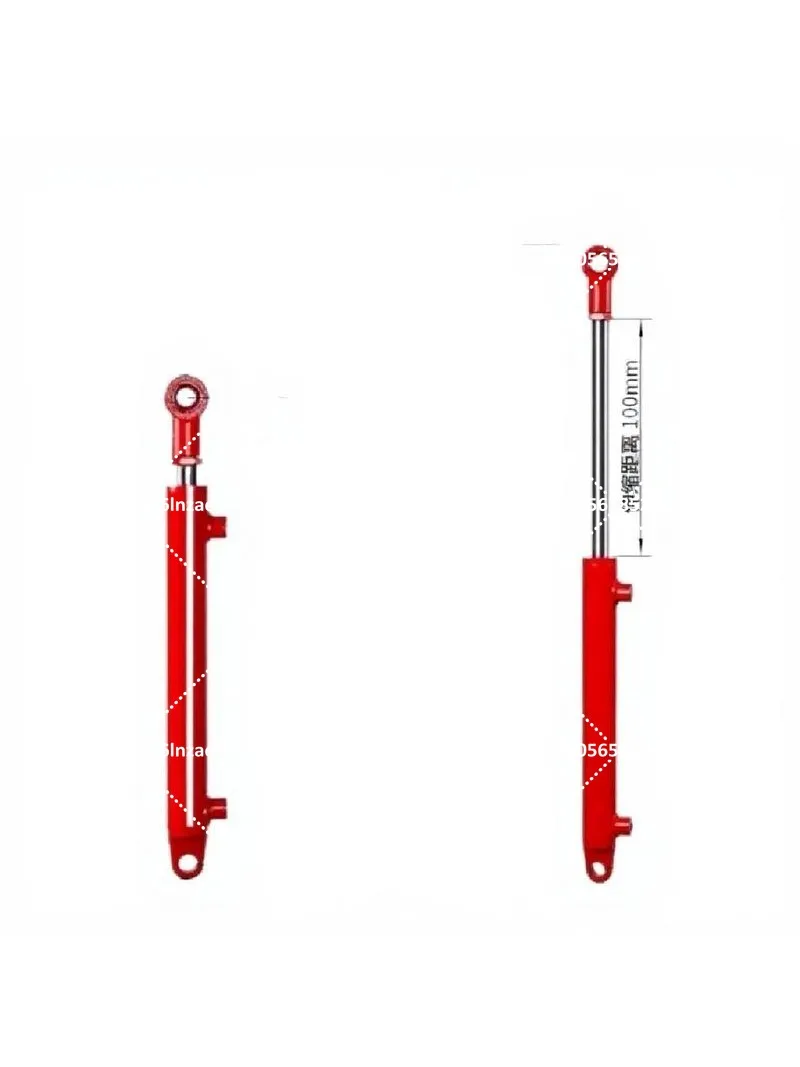 40mm Bore 2-Ton Double Acting Hydraulic Steering Cylinder, Small Bidirectional Cylinder for Machinery