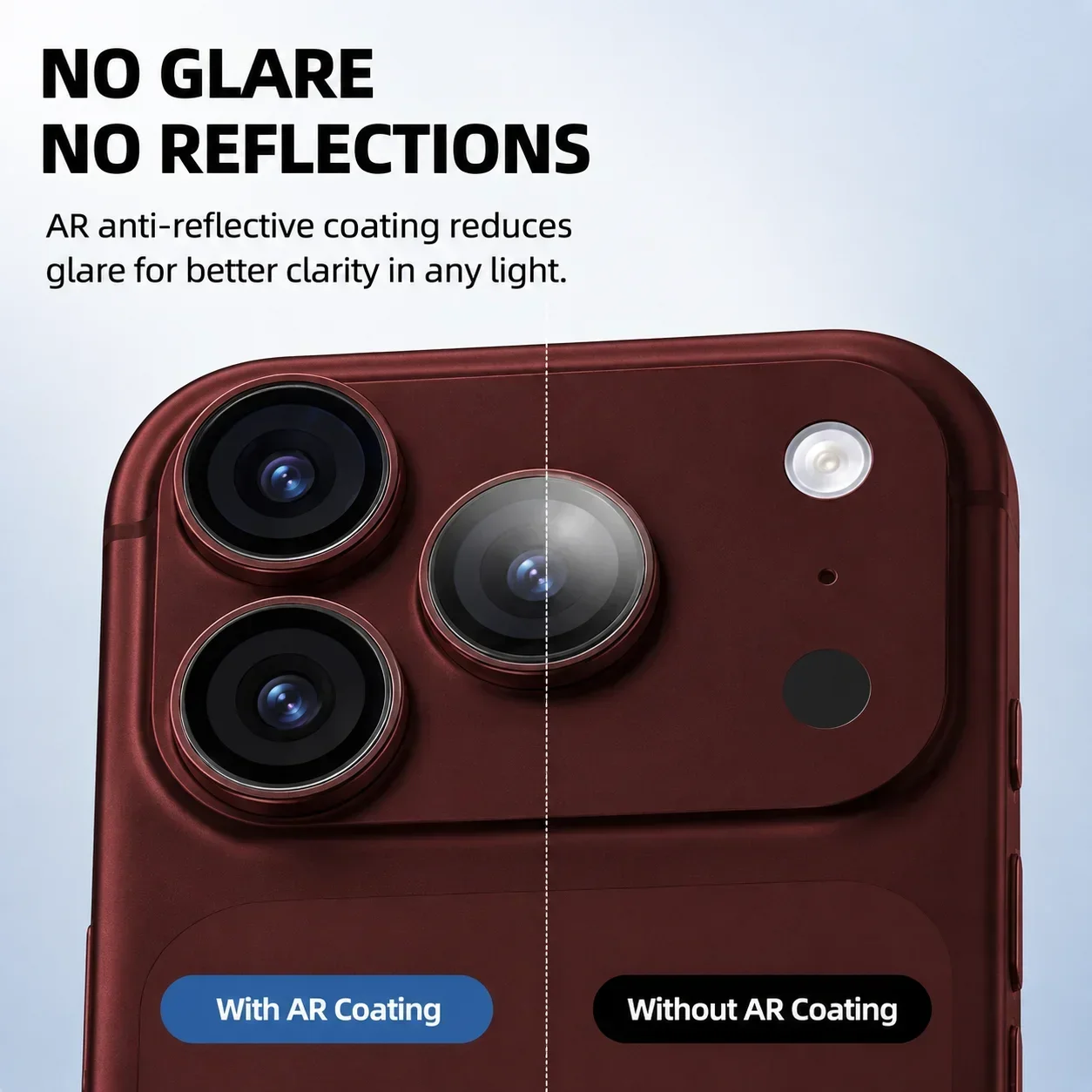 3/6/9Pcs Camera Protectors For IPhone 18 17 Pro Max 16 15 14 13 12 11 Plus Pro Max 17Air 18 Fold Camera Lens Tempered Glass - view 2