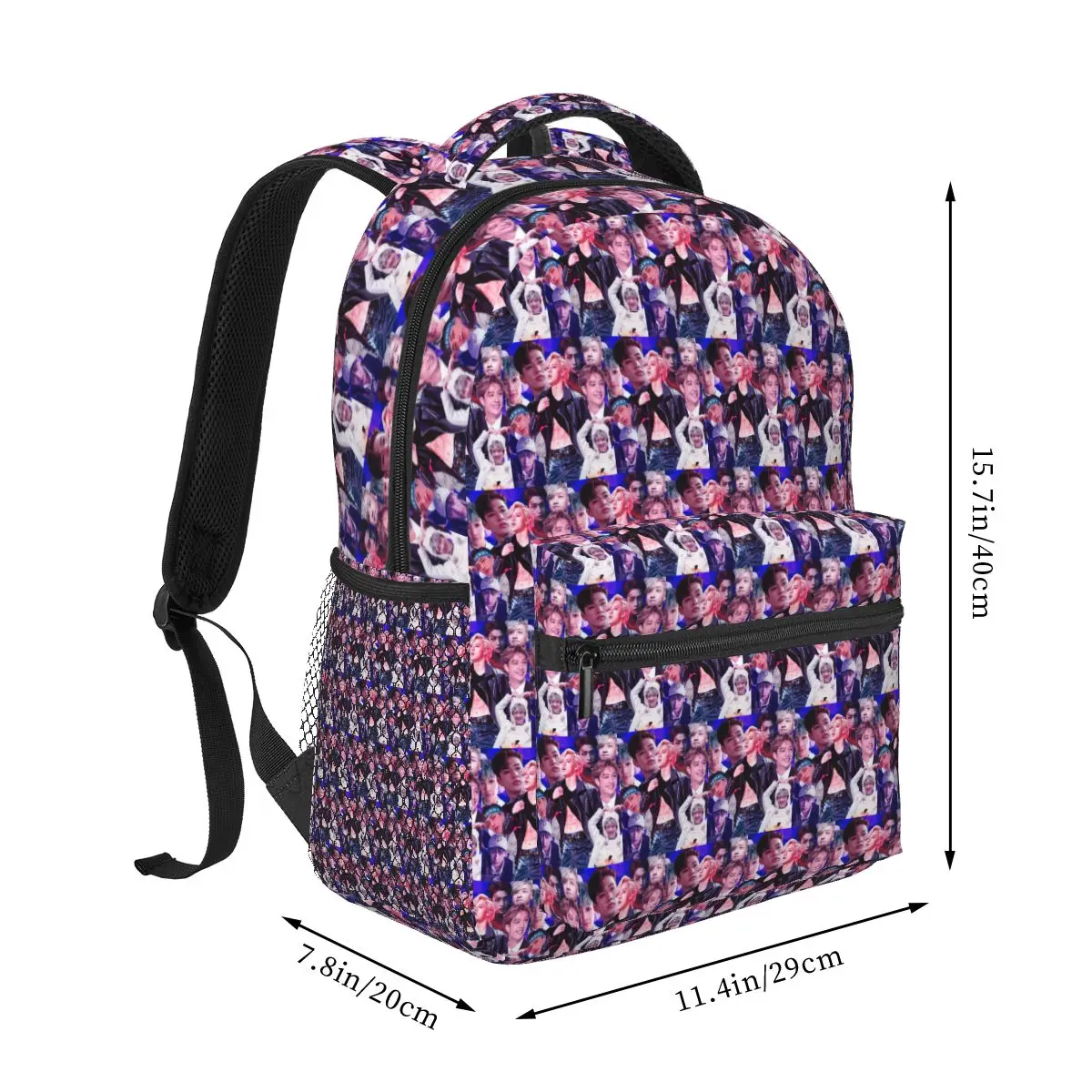 Bang Chan Backpack Hot Sale Daypack Large Capacity Children BookBag School Bag Shoulder Bags for Men Women