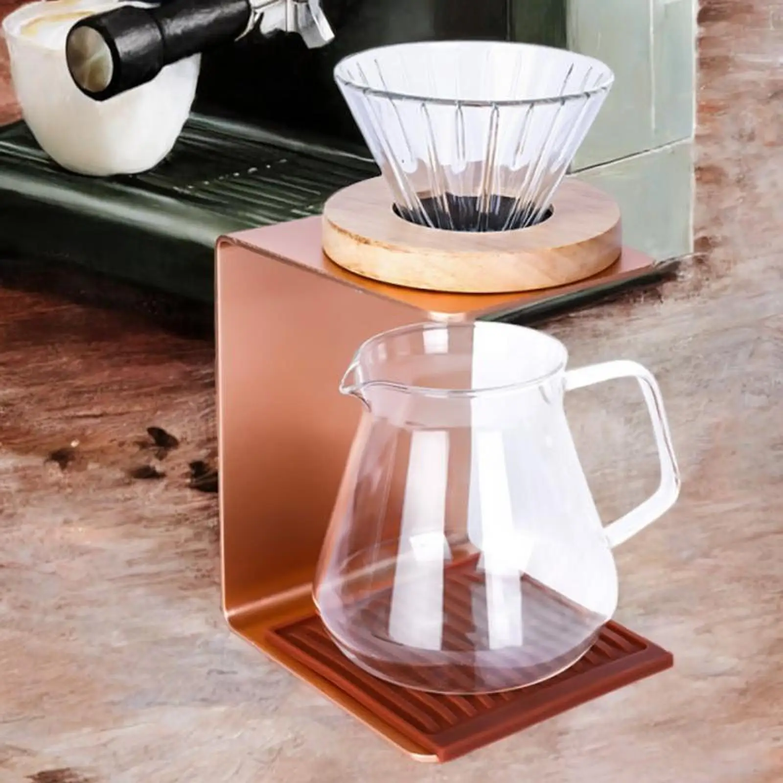 

Подставка для капельницы для кофе, портативная поддержка, многофункциональная кофейная станция, подставка для капельного кофе для ресторана, кухни, дома, кафе, бара, подарок