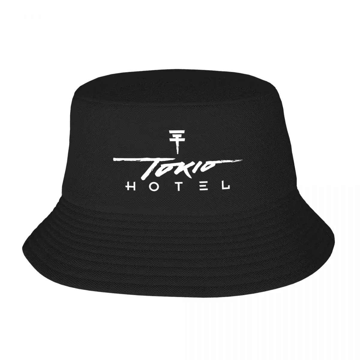 Custom German Rock Music Tokio Hotel Beach Bucket Hat Women Men Unisex Summer Fisherman Cap