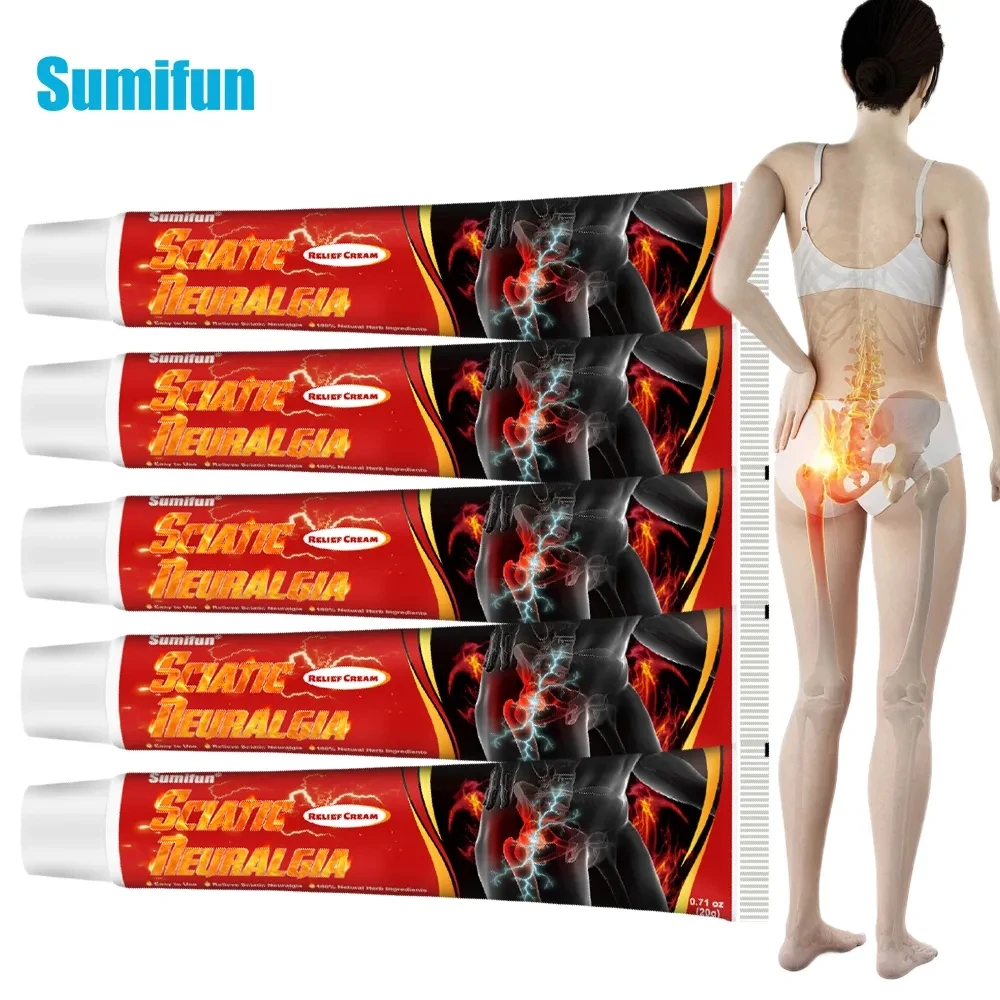 

1/3/5Pcs Sciatic Nerve Pain Relief Cream Gluteal Bone Piriformis Hip Care Ointment Muscle Joint Orthopedic Ache Medical Plaster