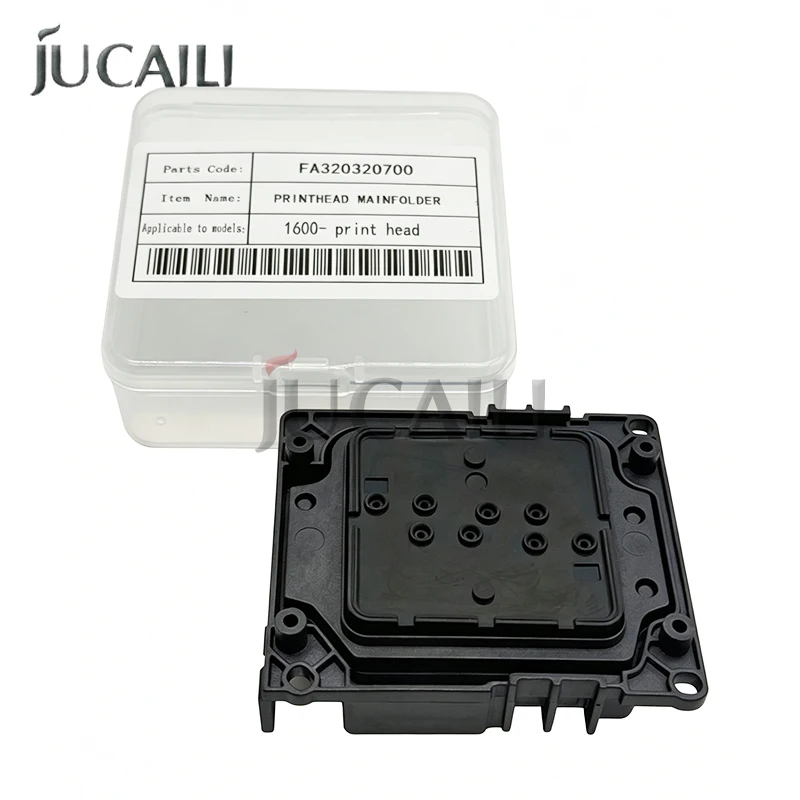 JUCAILI i1600 Print Head Cover – Protective Manifold for Water-based/UV/Solvent Ink – i1600 Printhead Part