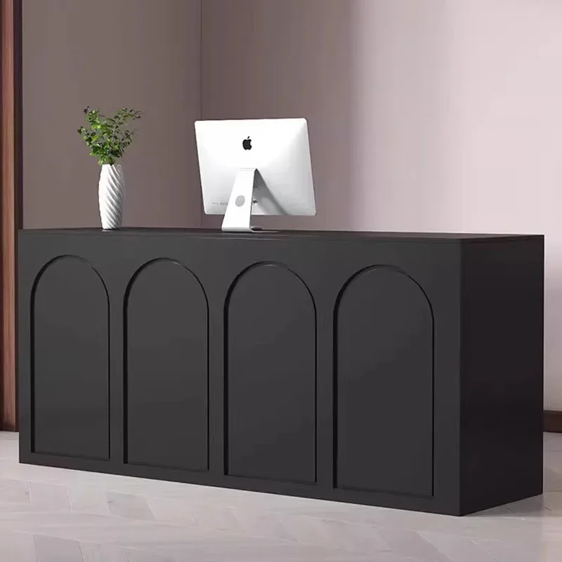 

Decorations Salon Reception Desk Counter Display Beauty Reception Desks Simple Escritorio De Recepcion Luxury Furniture