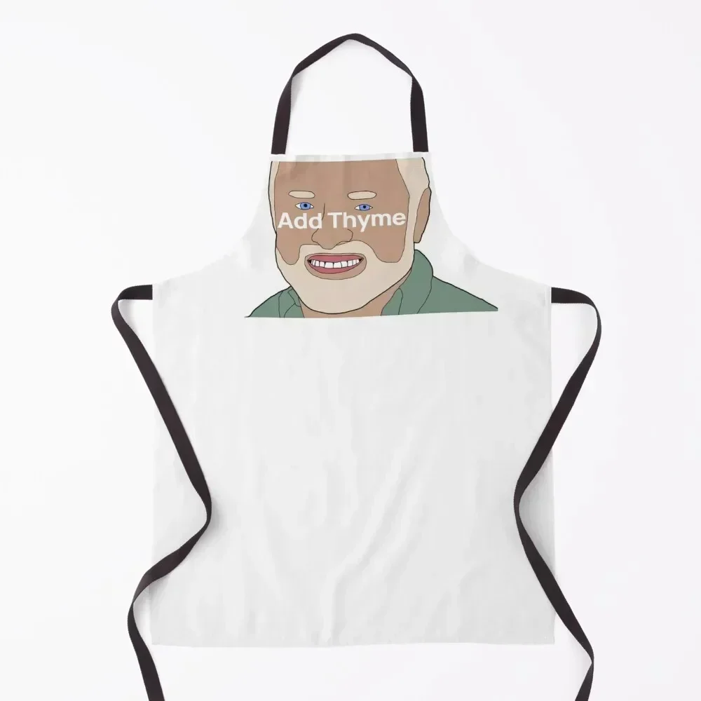 

Add Thyme - Internet Historian Apron professional hairdresser Ladies Kitchen Women Kitchen Handle For Women Apron