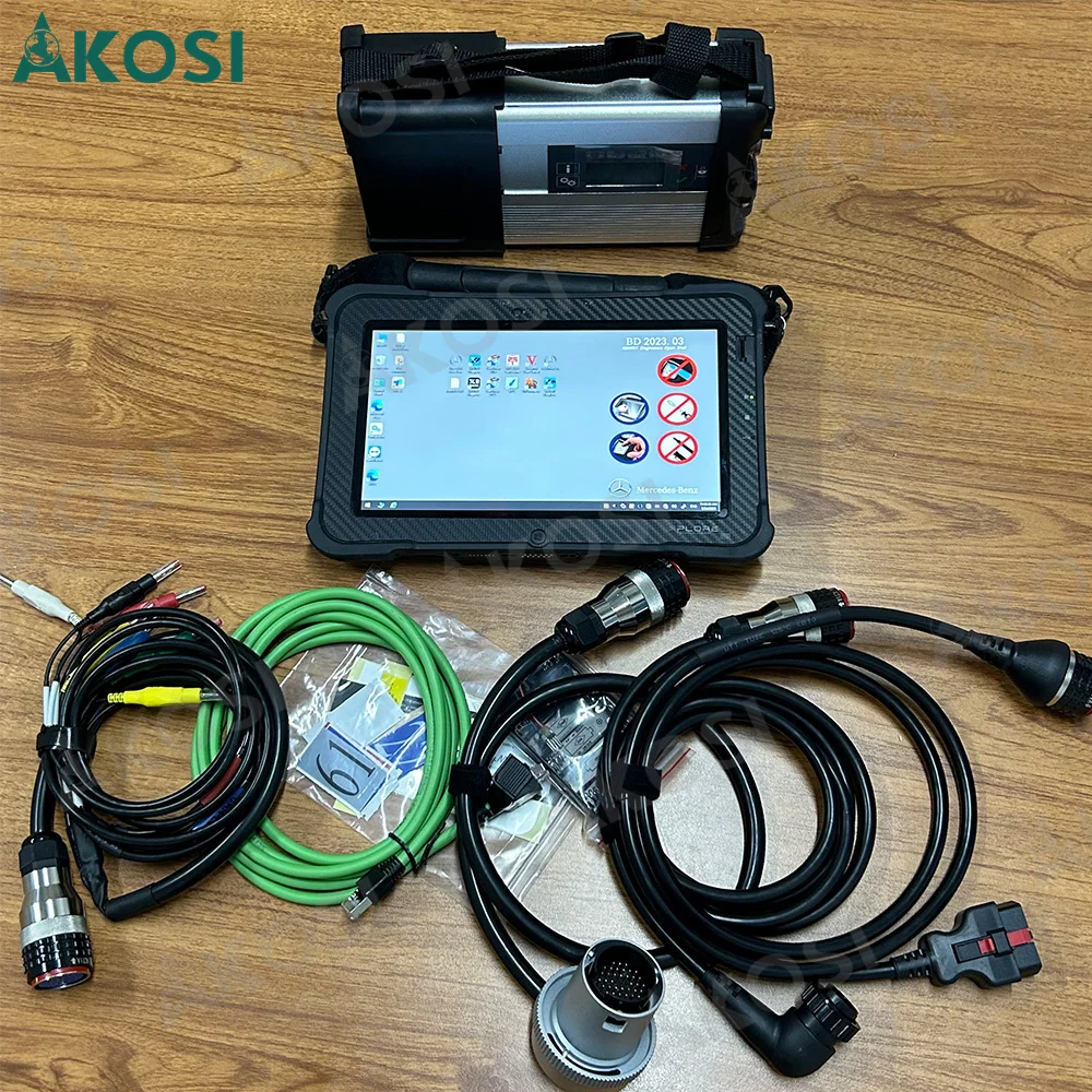 Xplore Tablet+MB STAR C5 Full Software SD Connect Support Wifi Car Truck Diagnosis Tool Ready to Use