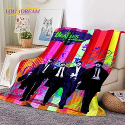 3D Superstar B-Beatles Rock Stand HD Blanket,Soft Throw Blanket for Home Bedroom Bed Sofa Picnic Travel Office Cover Gifts Kids