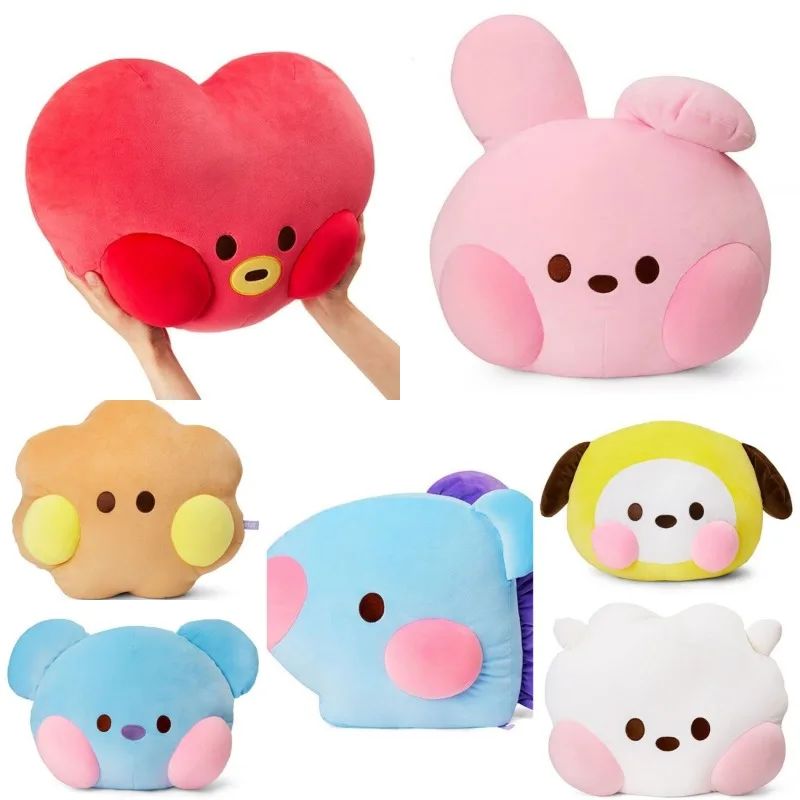 Fashion 30cm Bt21 Plush Nap Pillow Doll RJ KOYA CHIMMY SHOOKY Anime Girls Boys Kawaii Soft Desktop Ornaments Figure Gifts Toys