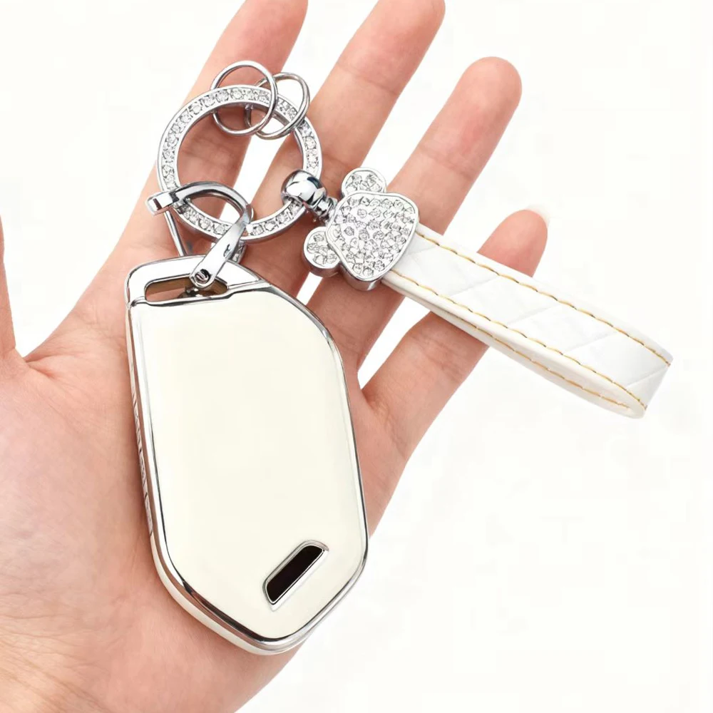 4/5/6/7/8/9 Buttons Auto Shell Fob Holder for Kia Carnival EV9 Picanto GT Line 2024 Car Smart Remote Key Case Cover Accessories