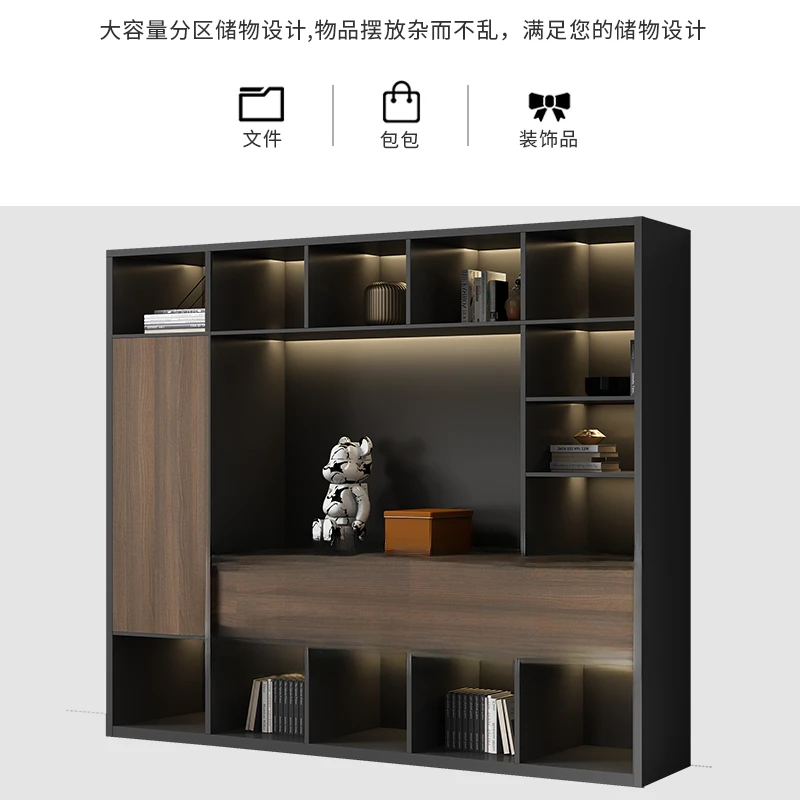 Wooden File Cabinet Office Floor Cabinet File Cabinet