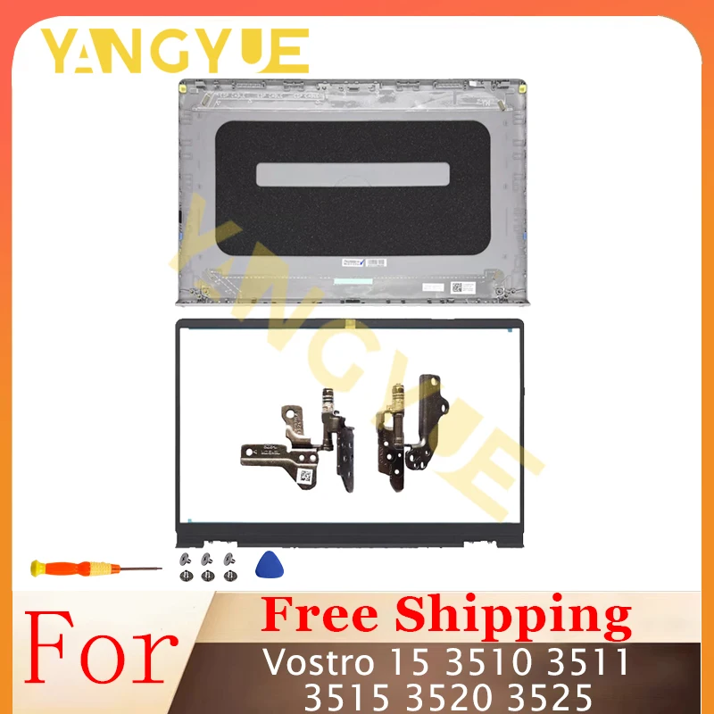 

NEW Replace Laptop Case For Vostro 15 3510 3511 3515 3520 3525 0DWRHJ LCD Back Cover Rear Lid TOP case/Front Bezel/Hinges