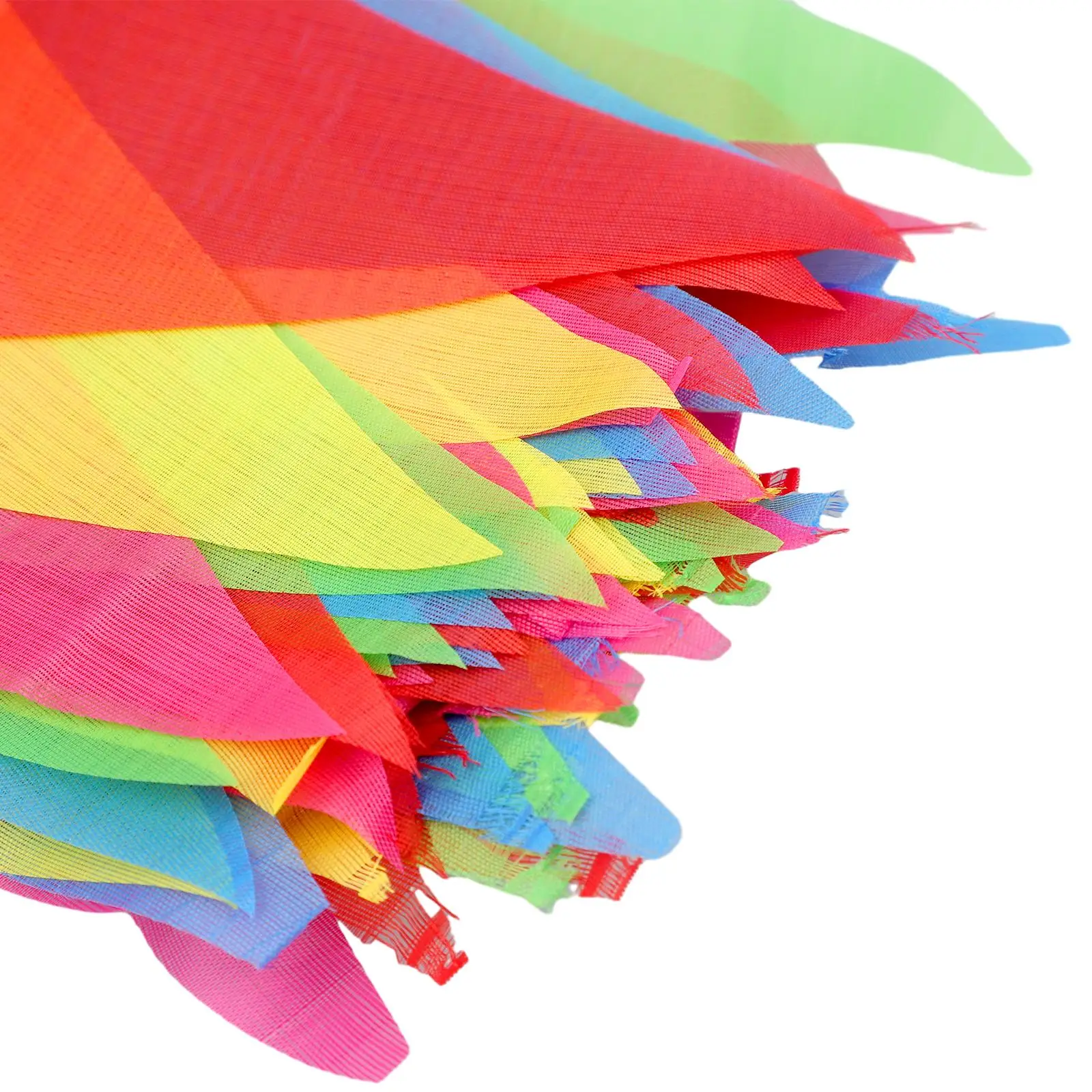 Banner Triangle String Flag 100 Meter 200 Flags Cloth Colorful Decoration Parties Other Festive Events For Birthdays