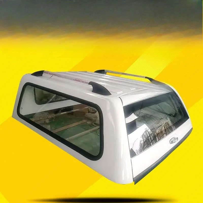 Pickup truck side closed front and rear glass iron cover rear box high cover