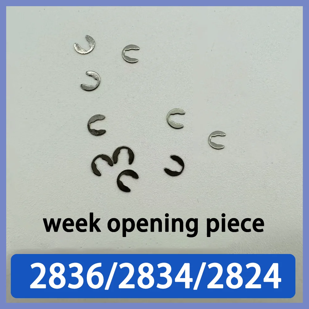 

Watch movement accessories day disc press for 2836/2834/2824 domestic movement parts repair circlip week opening piece