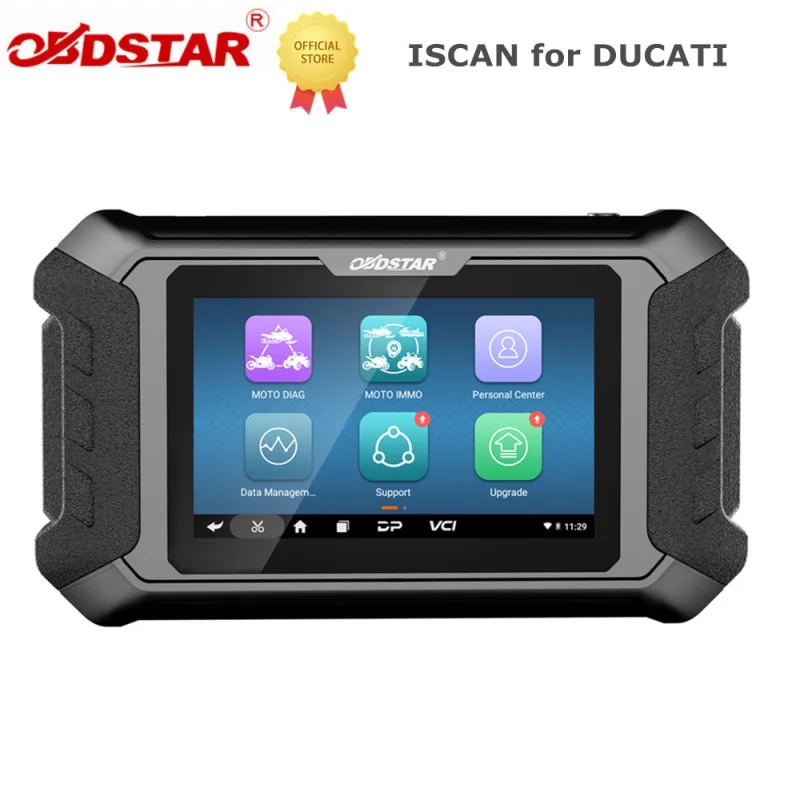 

OBDSTAR iScan for DUCATI Motorcycle Diagnostic Tool Support IMMO Programming Supporting Multilanguages