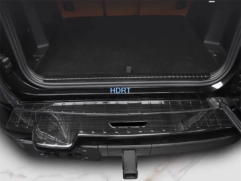 Car Styling Rear Bumper Boot Plate Trunk Guard Cover Protector Decoration Accessories Sticker For Great Wall GWM Haval H9 2024 +