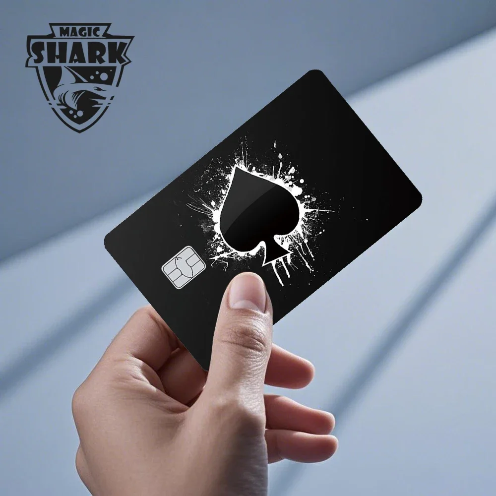 1pc Front Anime Cartoon Titan Cat Game Waterproof Sticker Film Skin for Credit Card Debit Bank Card