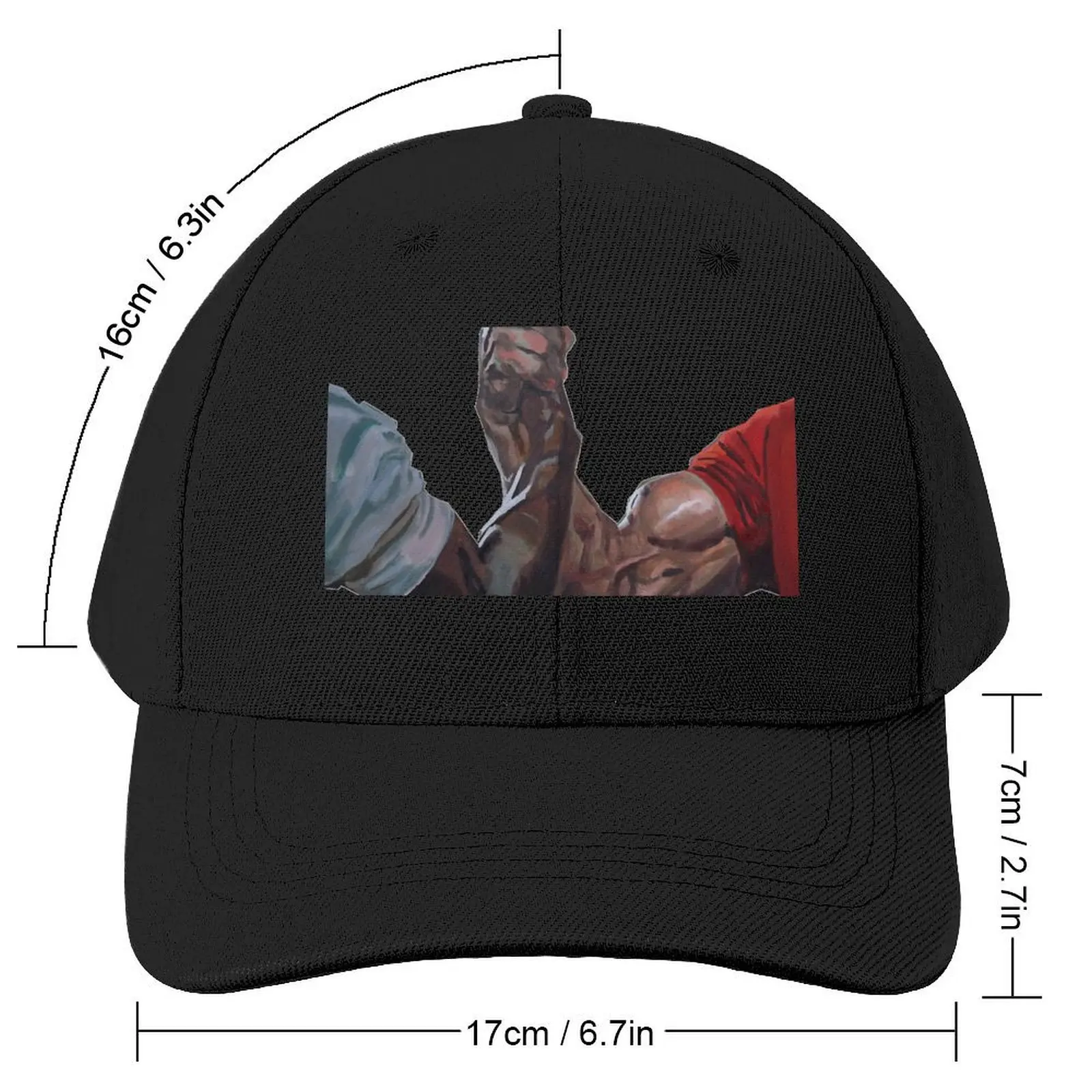 Dylan Predator Handshake Pushing Pencils Classic Baseball Cap Anime Streetwear summer hat tea Hat Designer Man Women's