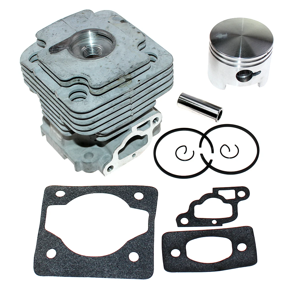 

Cylinder Piston Kit 42mm Fits For Oleo-Mac Efco Trimmer 446BP Ergo 746S 746T Efco 8460 84460IC 8465 8465Ergo 61122014F 61122014B