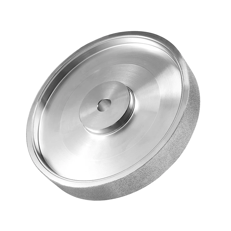 CBN Grinding Wheel, 6Inch Dia X 1Inch Wide, With 1/2Inch Arbor, Diamond Grinding Wheel For Sharpening HSS