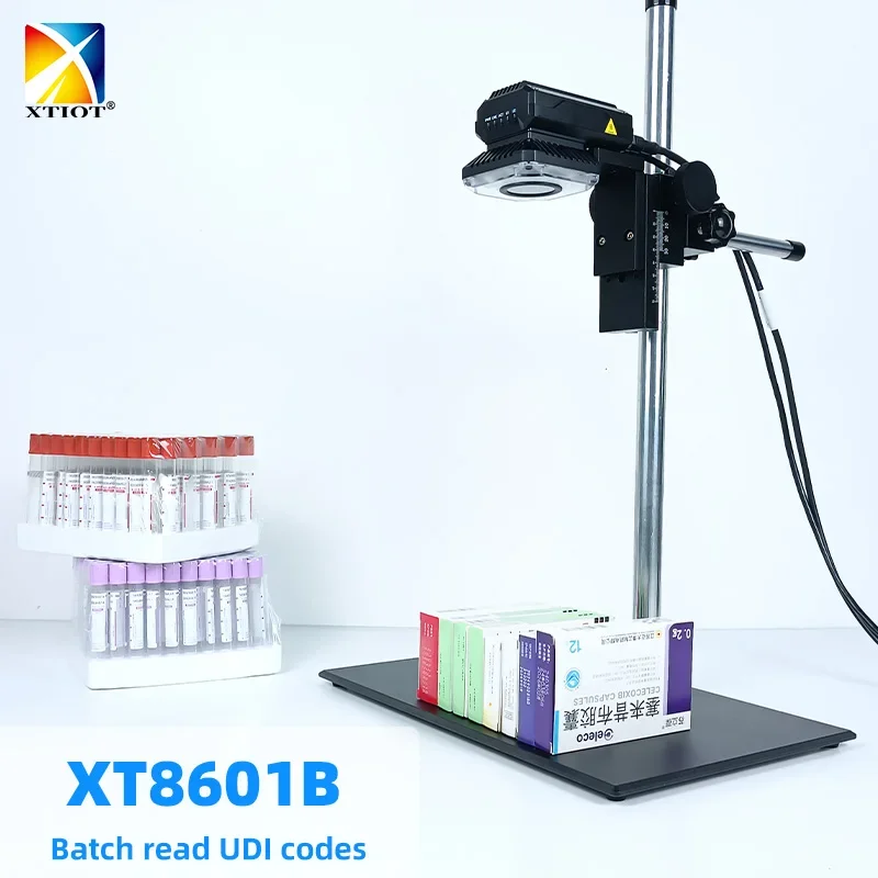 XTIOT XT8601B Vestuário Indústria Textil Tecnologia de digitalização de código de barras Leia múltipla Várias códigos de barras simultáneamente