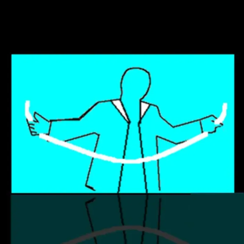 

Веревка через тело Волшебные трюки Фокусы Сцена Крупным планом Иллюзии Трюк Аксессуары Ментализм Комедия