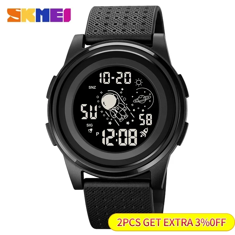 SKMEI 1883 Mens Multifunctional Countdown Digital Clock 50M Waterproof Wristwatches For Male reloj hombre Sport Watches