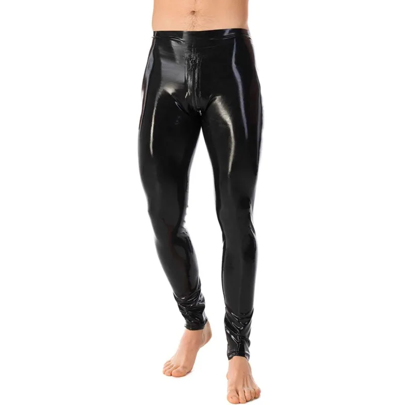 Handgefertigte Latex-Herrenhose mit Reißverschluss, schmale Latex-Jeans für Herren, Cosplay-Kostüme nach Maß