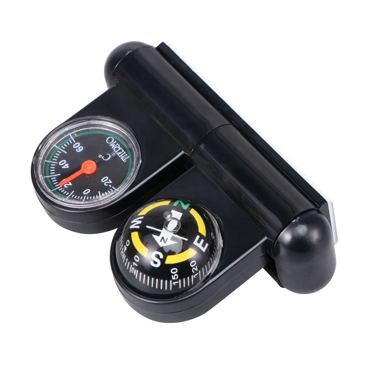 

Car Compass Thermometer Auto Dashboard Navigation Tool Vehicle Direction Finder Outdoor Travel Temperature Indicator