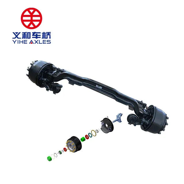 Truck front axle assembly 6.5T for Enhanced Vehicle Handling