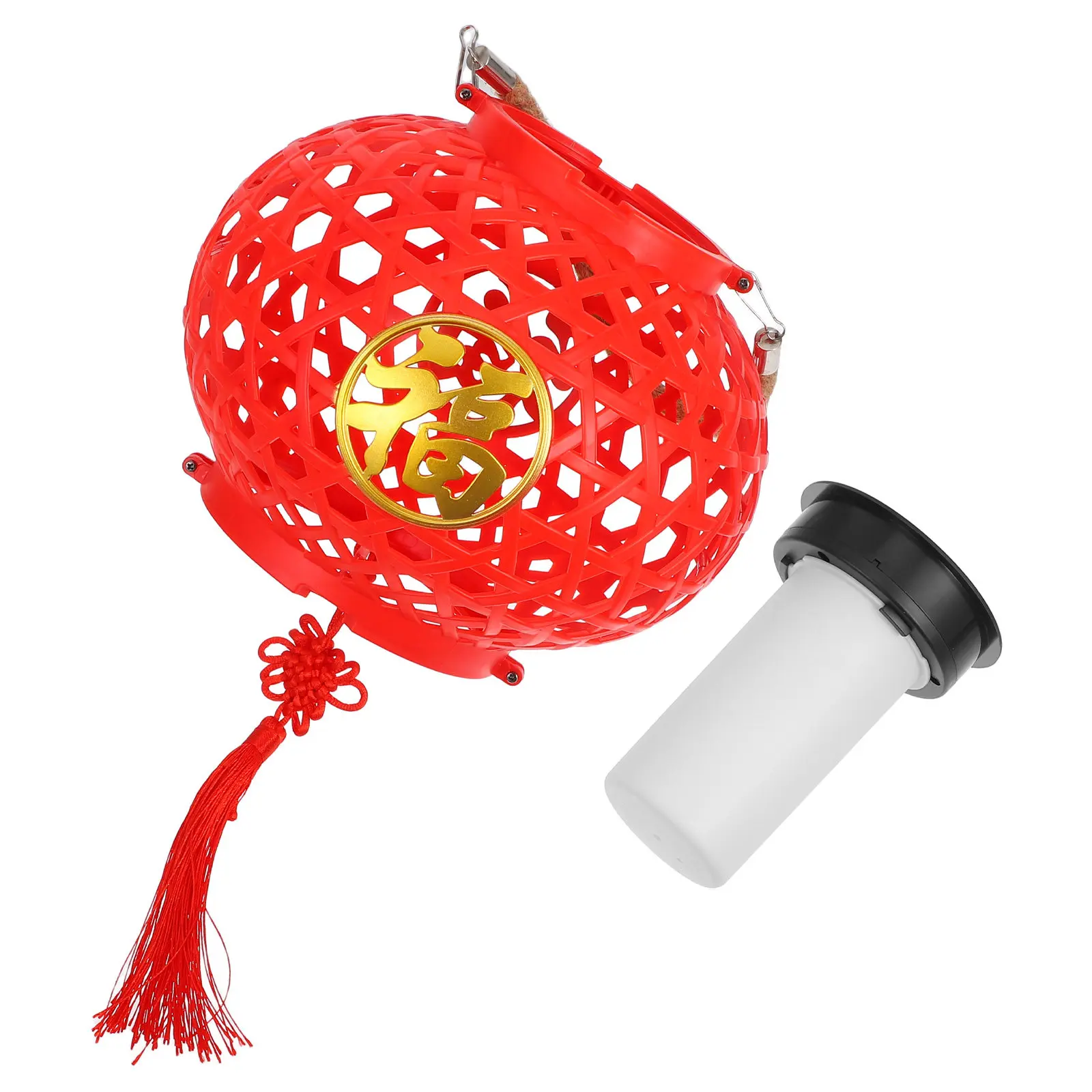 Door Hanging Lantern Exquisite Ornament Chinese New Year Festival Decor Red Style