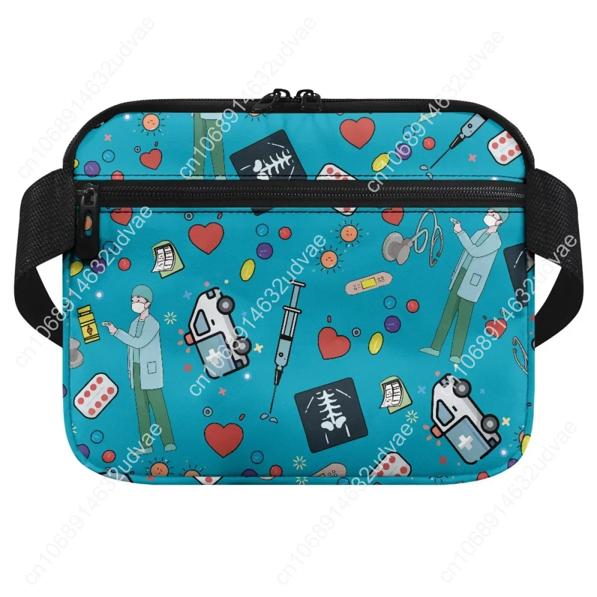 New Nurse Organizer Belt Bags Fanny Pack Medical Doctor Cartoon Design Waist Bag For Stethoscope Medicine Bandage Storage Pouch