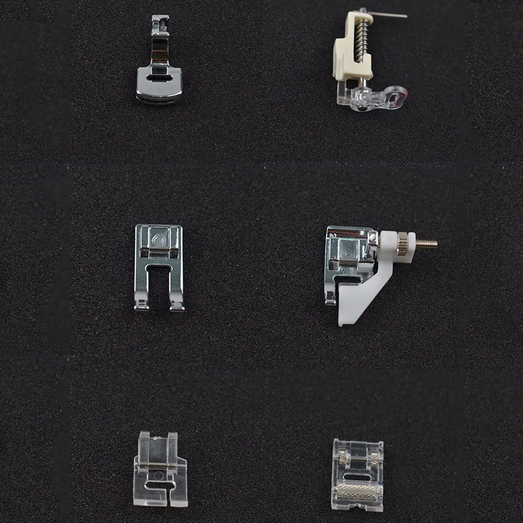 32 Pcs/set Sewing Machine Presser Foot Domestic Sewing Machine Feet Assorted Kit Replacement for Brother