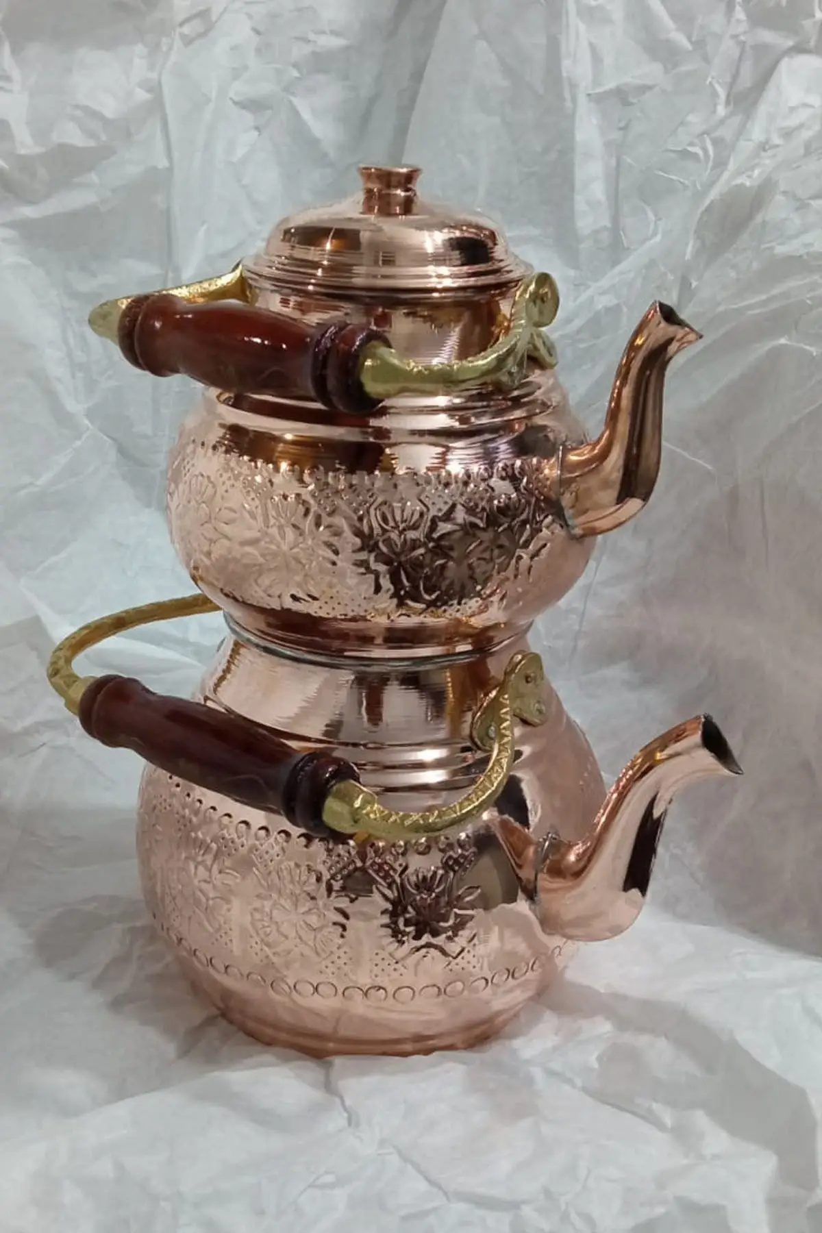 

DOLBOVI copper teapot top with handle Cooper Tea Pots Handmade