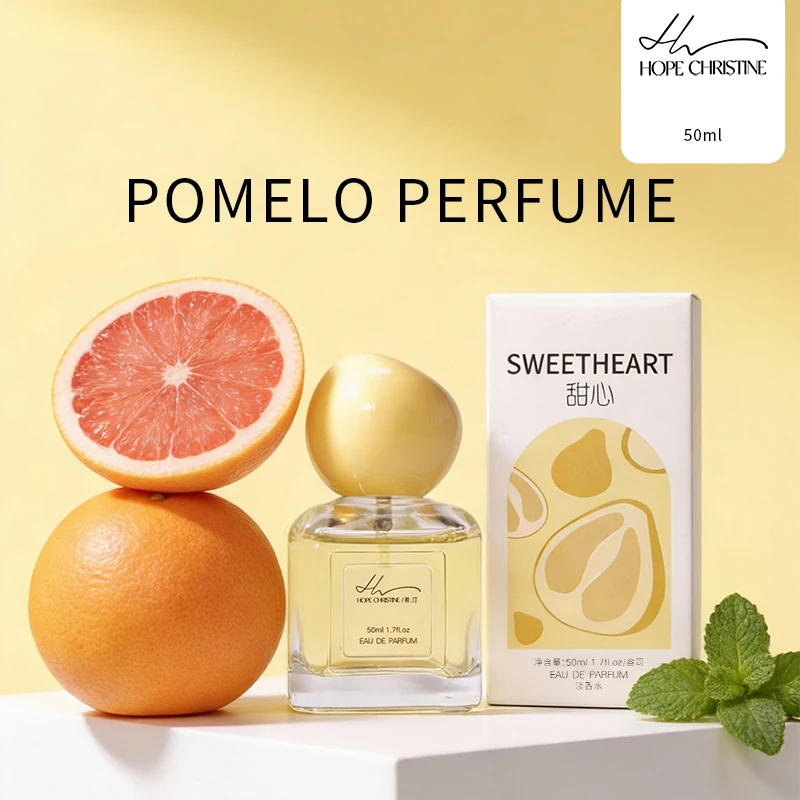 

Парфюм Hope Christine Pomelo, туалетная вода для женщин, 50 мл, стойкий свежий цитрусовый аромат для всех сезонов