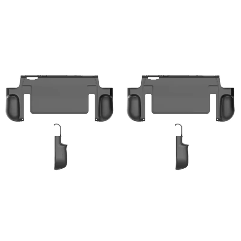 ABZW 2 Set Casing Pelindung TPU untuk Switch 2 Penutup Konsol Game Genggam dengan Dudukan Terintegrasi Lengan Kulit Tahan Lama