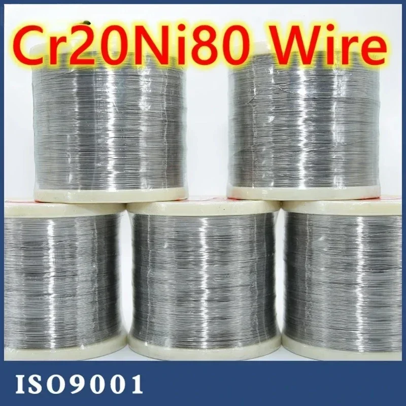 Westcreek 1 Roll 1kg Cutting Foam Resistance Wires Cr20ni80 Heating Wire 0.1mm-4.0mm Nichrome Wire Industry Supplies