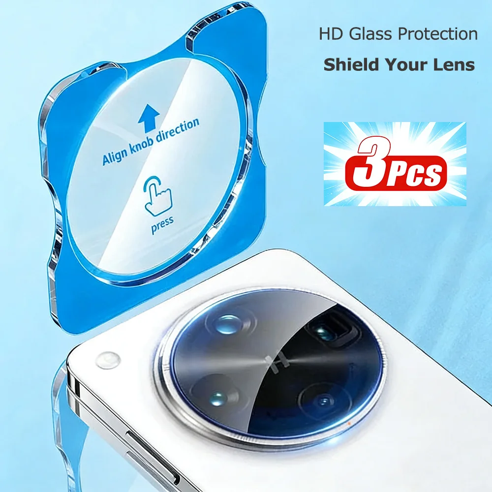 

3pcs Lens Protector For Xiaomi 14/15/17 Ultra Mi Mix Fold 5 4 3 Pro Fold5 Mi Civi 4 Pro Camera Lens Protective Back AR Cover
