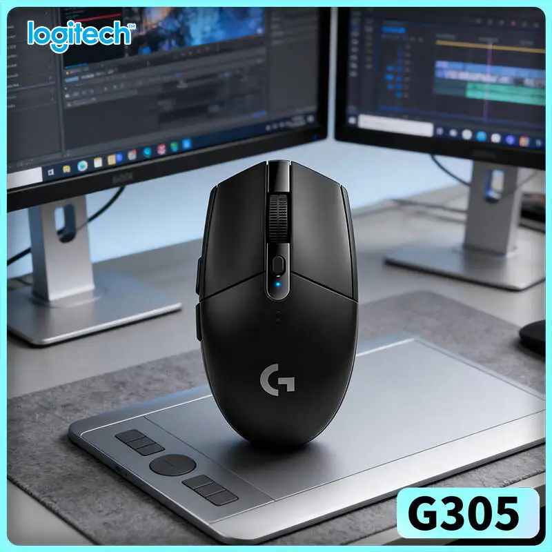 

Gaming Mouse Logitech G305 LIGHTSPEED Wireless, 12000 DPI HERO Sensor, 6 Buttons, 250hr Battery, 99g, PC Mac Gamers